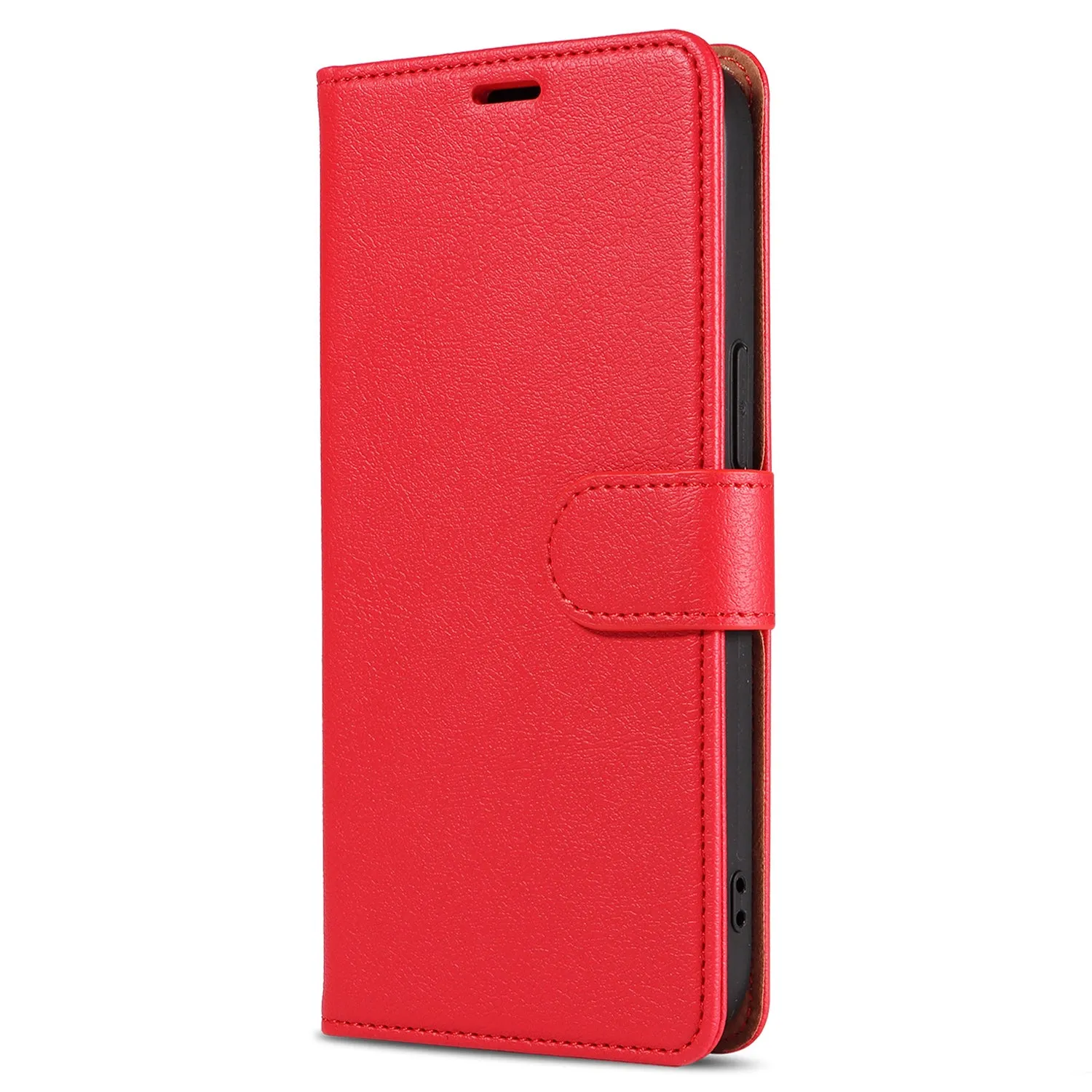 001 For iPhone 15 RFID Blocking Wallet Magnetic Closure Phone Case PU Leather Stand Cover