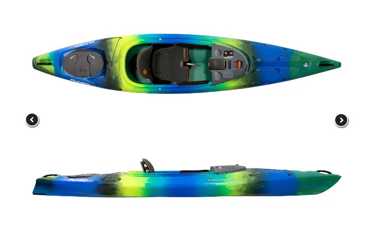 12.5' Wilderness Systems Pungo (Blue/Green)