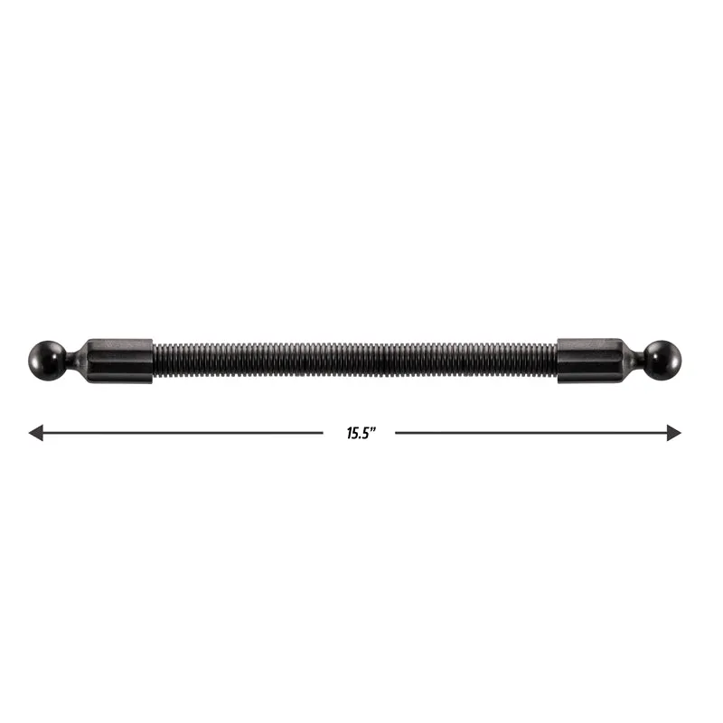 15.5 inch Double Socket Arm Extension Pole with 25mm (1 inch) Ball Ends