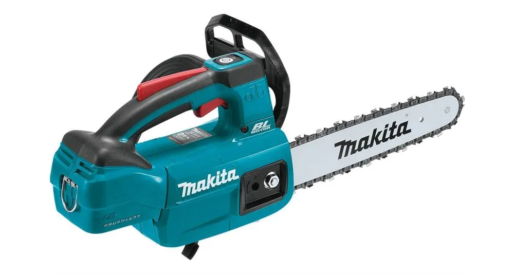 2021 Makita 18V LXT® Lithium-Ion Brushless Cordless 10" Top Handle Chain Saw, Tool Only (XCU06Z)