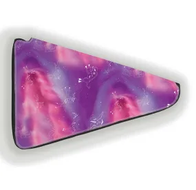 27 Inch Fan Case - Animal Ancestors 7 Aurora Gases Pink and Purple