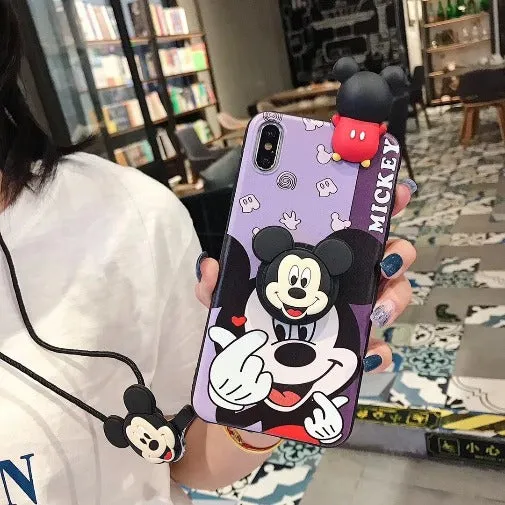 3D Cute Cartoon iphone Case