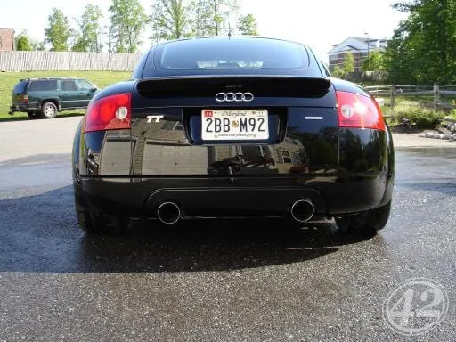 42 Draft Designs Audi TT 225 3" Turbo-Back Exhaust