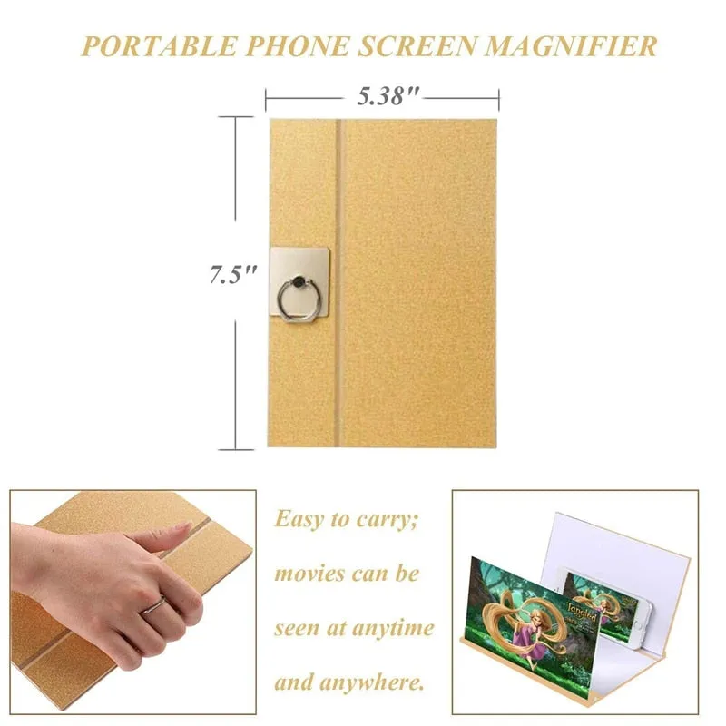 8 inch  Mobile Phone Screen Magnifier Stand