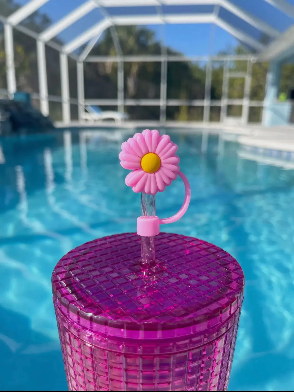 Accessories/Gifts - Flowers & Sun Cup Straw Covers