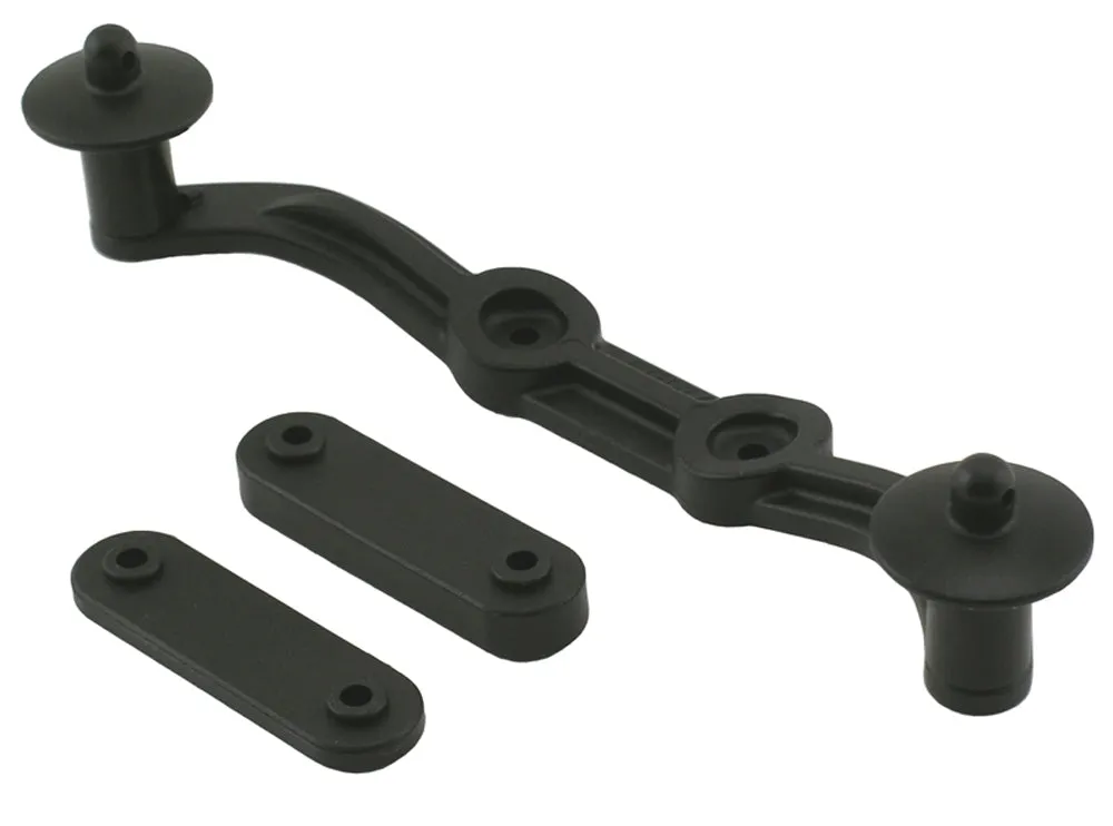 Adjustable Body Mounts, Black