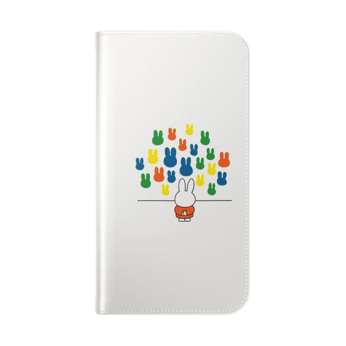 Adorable Miffy Artwork Flip Phone Case