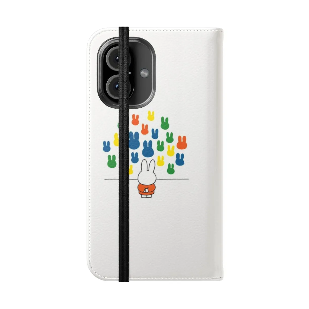 Adorable Miffy Artwork Flip Phone Case