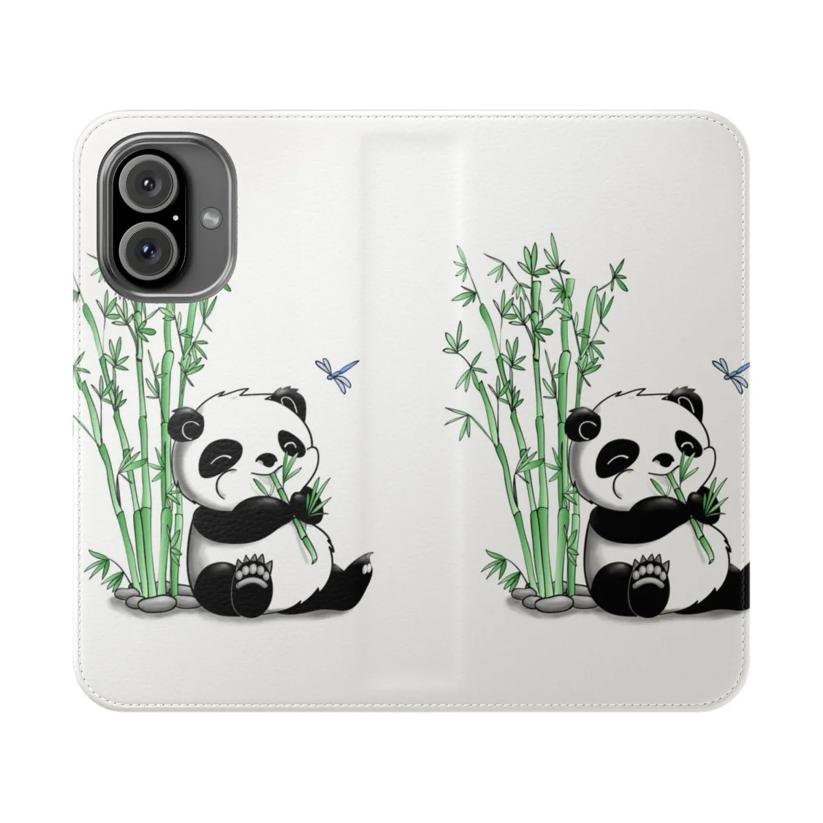 Adorable Panda Eating Bamboo Phone Case