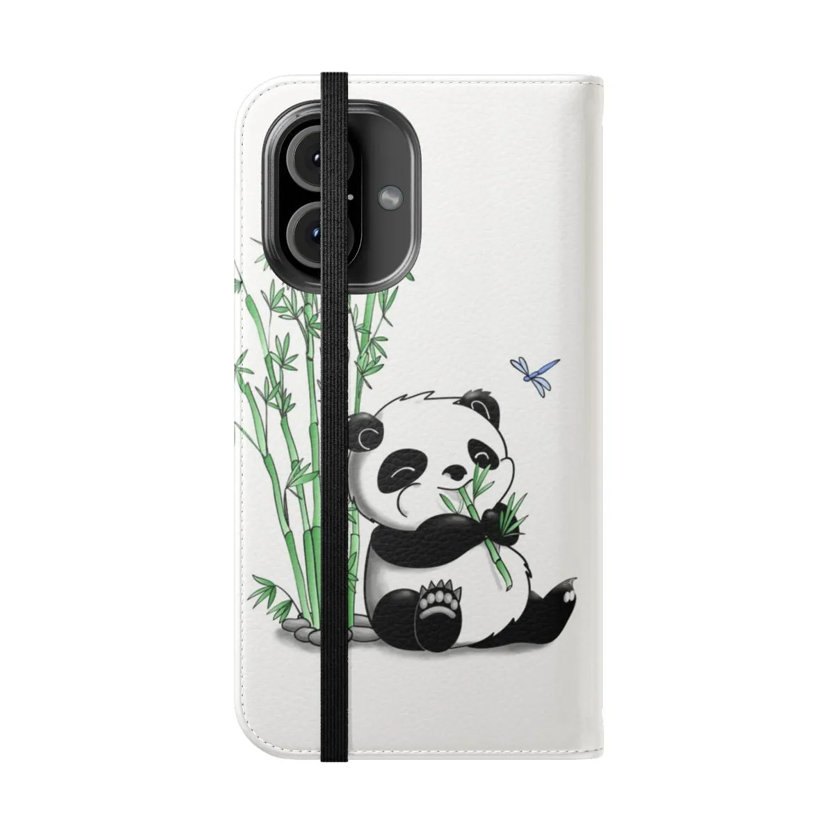 Adorable Panda Eating Bamboo Phone Case