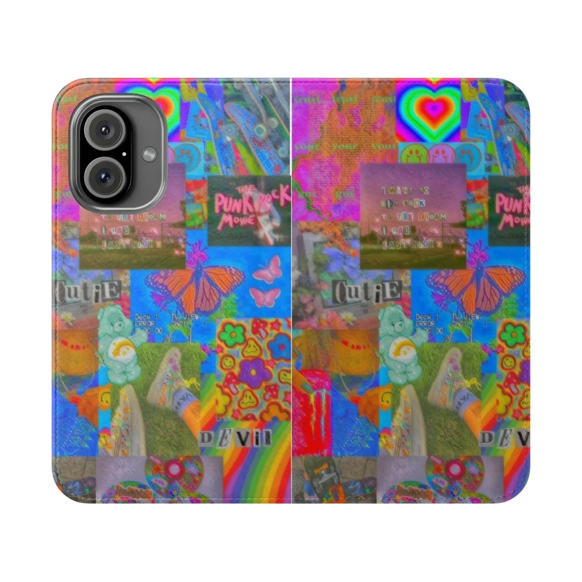 Aesthetic Indie-Style Flip Cover Phone Case | LGBTQ  Design