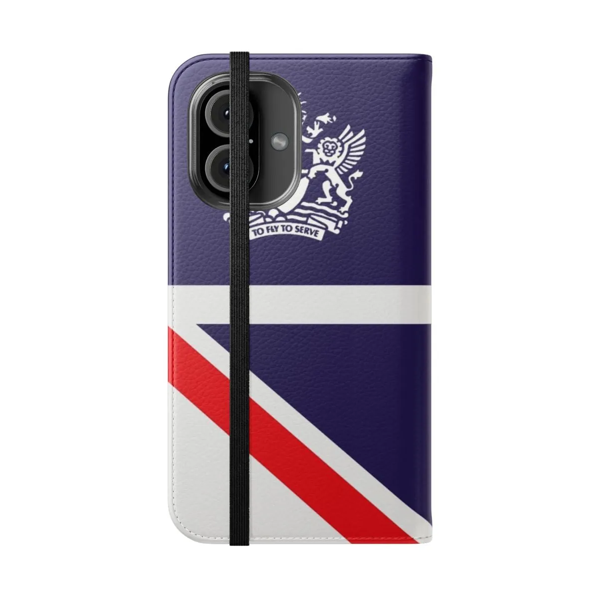 Airplane Design Flip Cover Phone Case - British Airways Landor Style