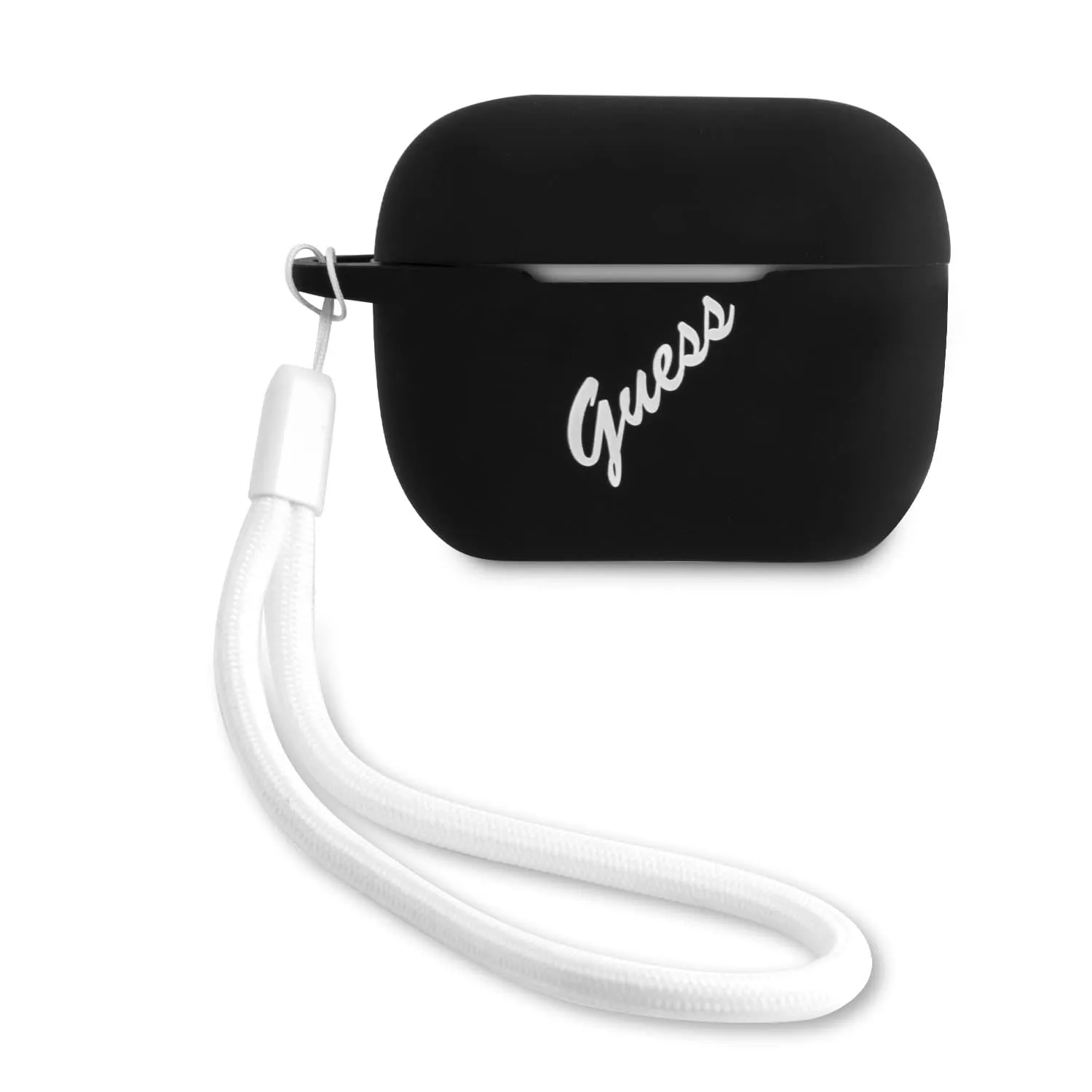 Airpods Pro - Silicone Black Vintage Logo - Guess