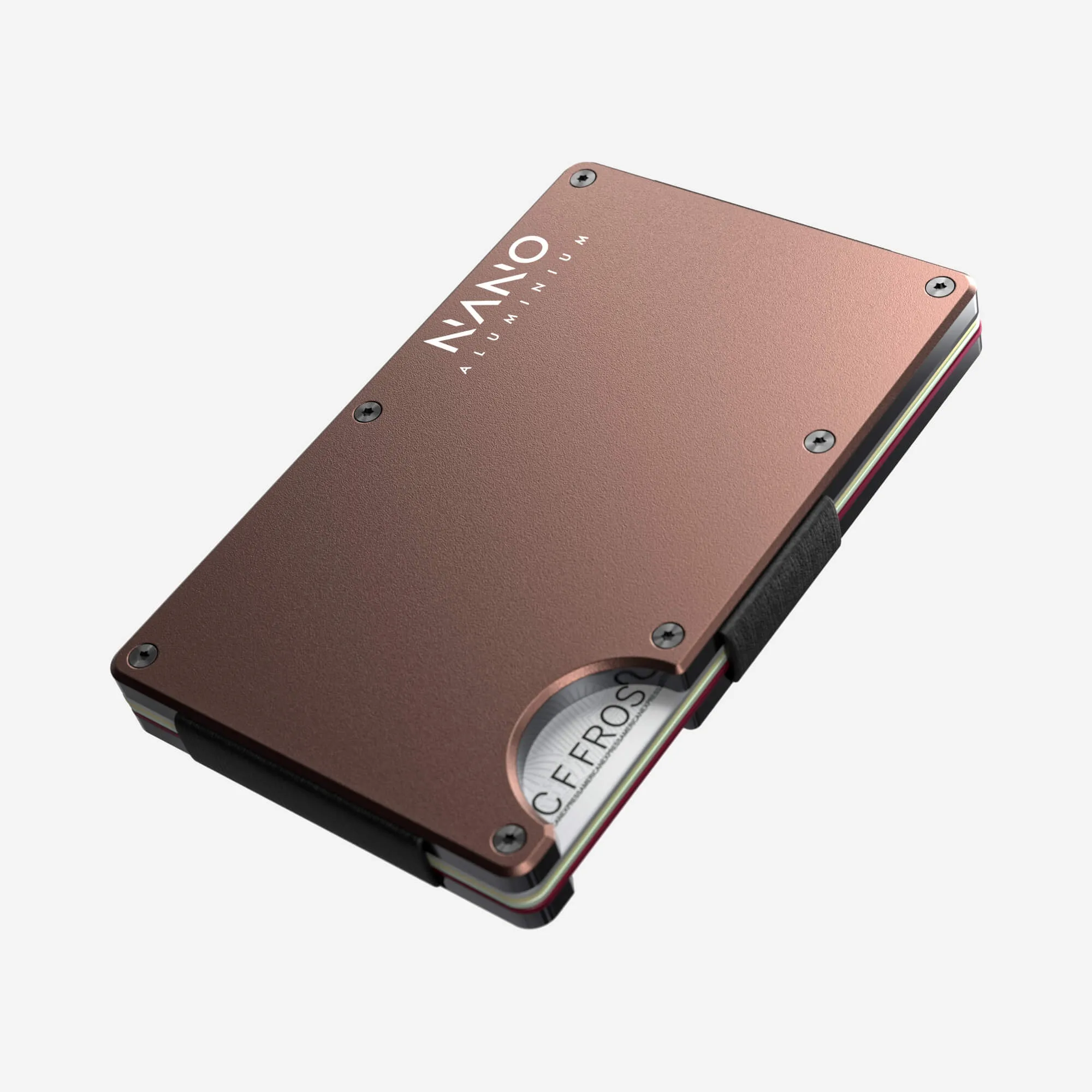 AirTag Money Clip Wallet (Sonic Copper)