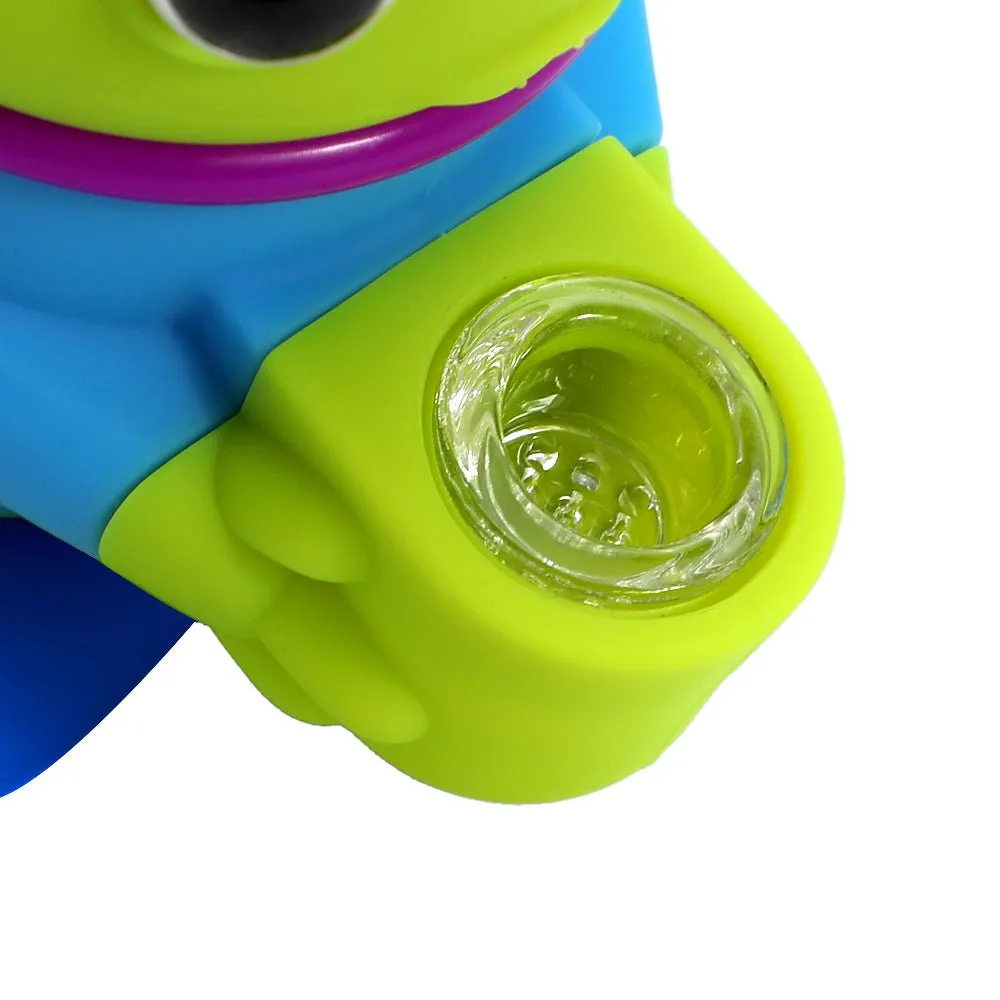 Aliens silicone  water pipe