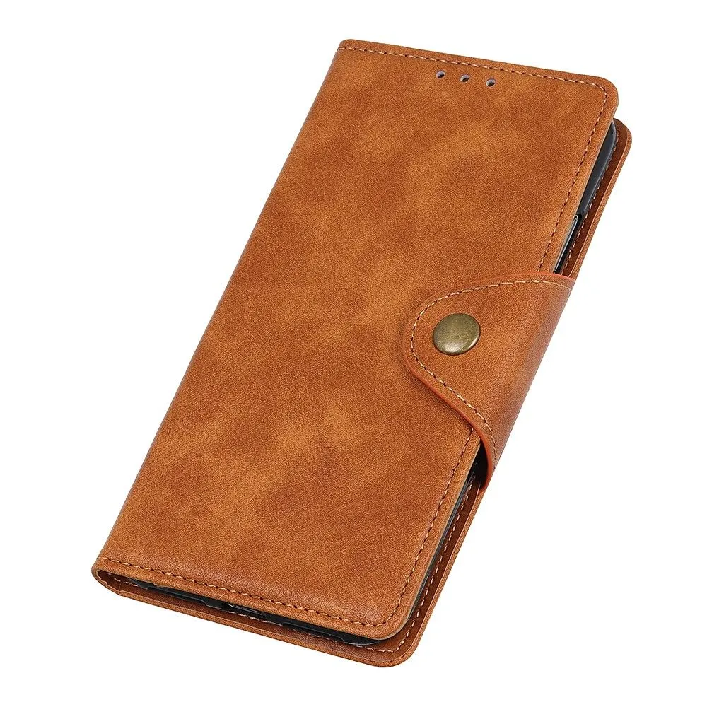 Alpha OnePlus Nord CE 2 5G flip case - Brown