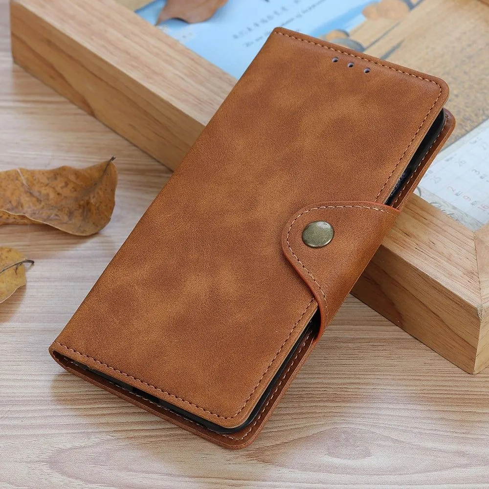 Alpha OnePlus Nord CE 2 5G flip case - Brown