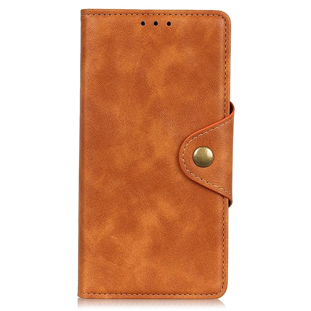 Alpha OnePlus Nord CE 2 5G flip case - Brown