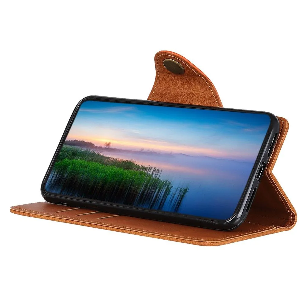 Alpha OnePlus Nord CE 2 5G flip case - Brown