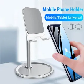 Aluminium adjustable phone holder stand