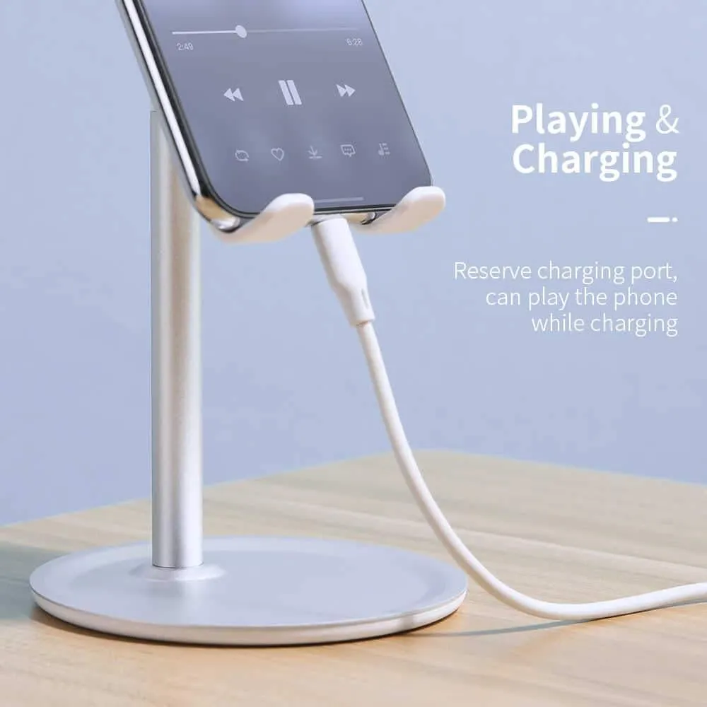 Aluminium adjustable phone holder stand