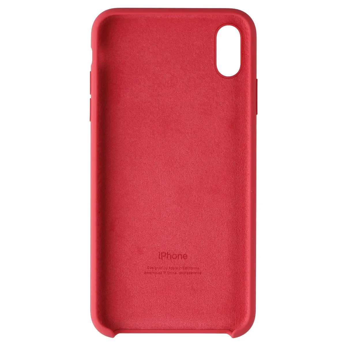 Apple Official Silicone Case for Apple iPhone Xs Max - Hibiscus (MUJP2ZM/A)