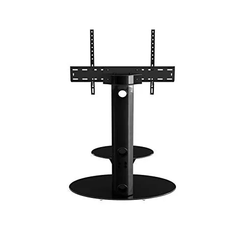 AVF Steel TV Floor Stand with TV Mount Column for 32" to 65" TVs in Black