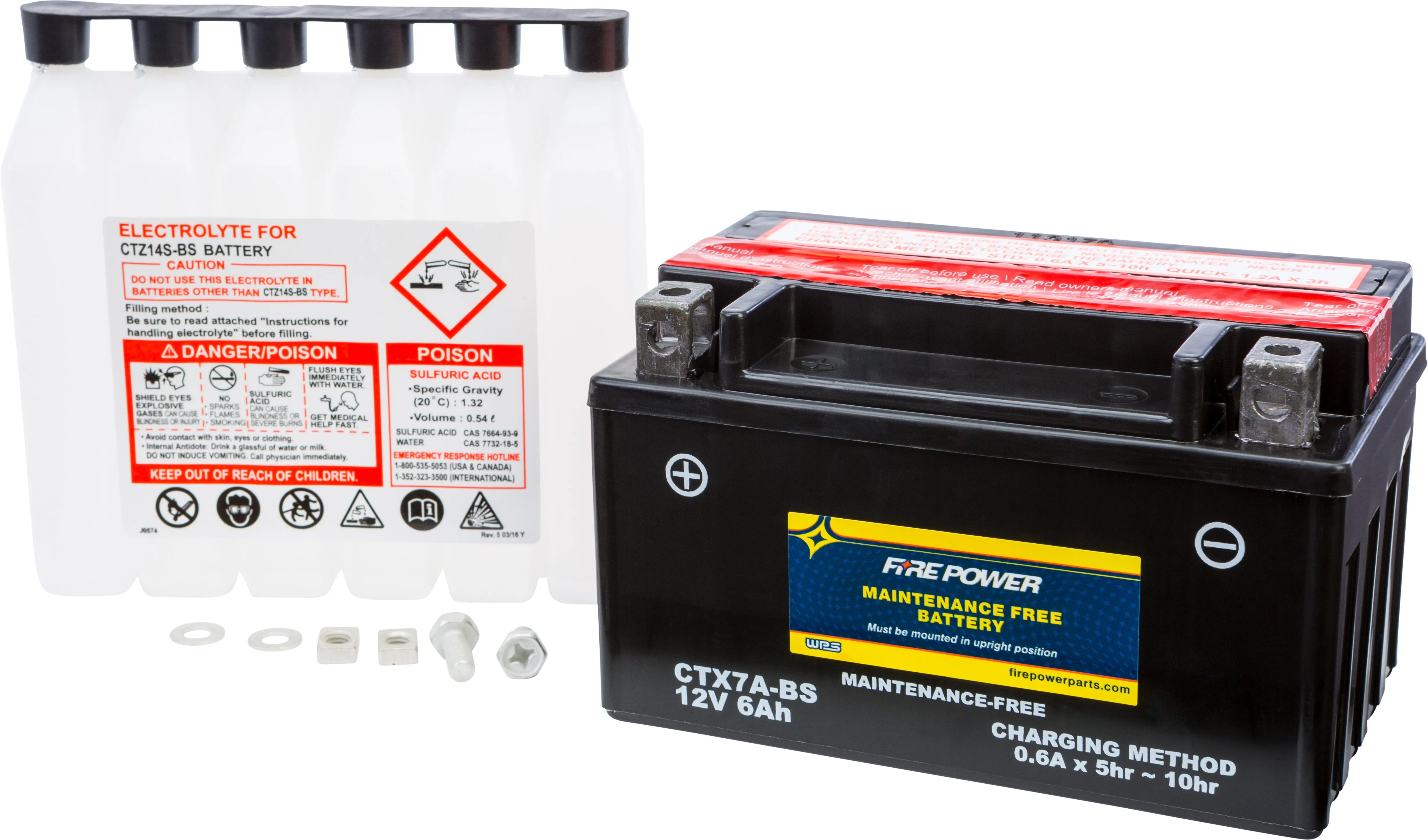 BATTERY CTX7A-BS MAINTENANCE FREE