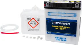 BATTERY W/ACID CB12AL-A 12V HEAVY DUTY