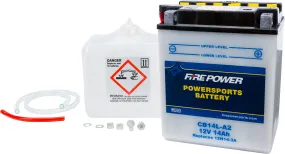 Battery w/Acid YB14L-A2 12V Heavy Duty