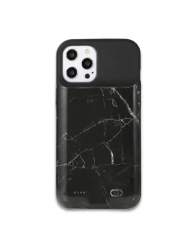 Black Marble Ultra Battery Case