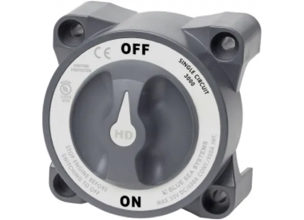 Blue Sea Battery Switch - Heavy Duty - On/Off