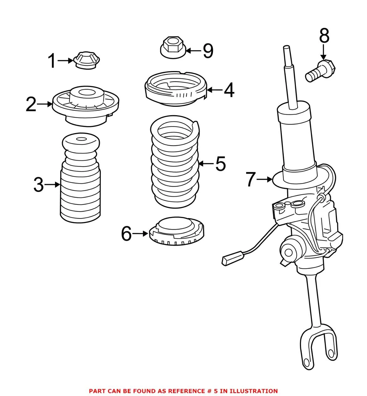 BMW Coil Spring – Front 31336786771