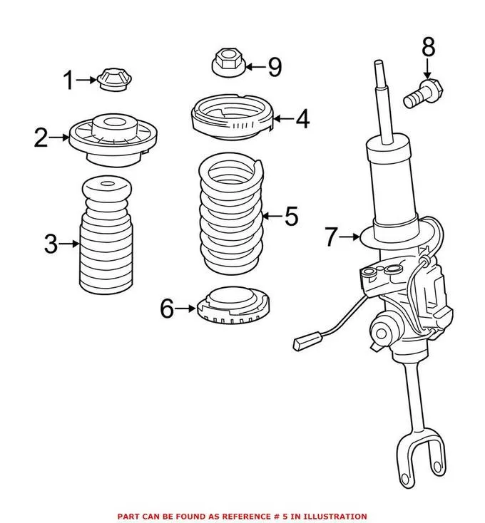 BMW Coil Spring – Front 31336786771