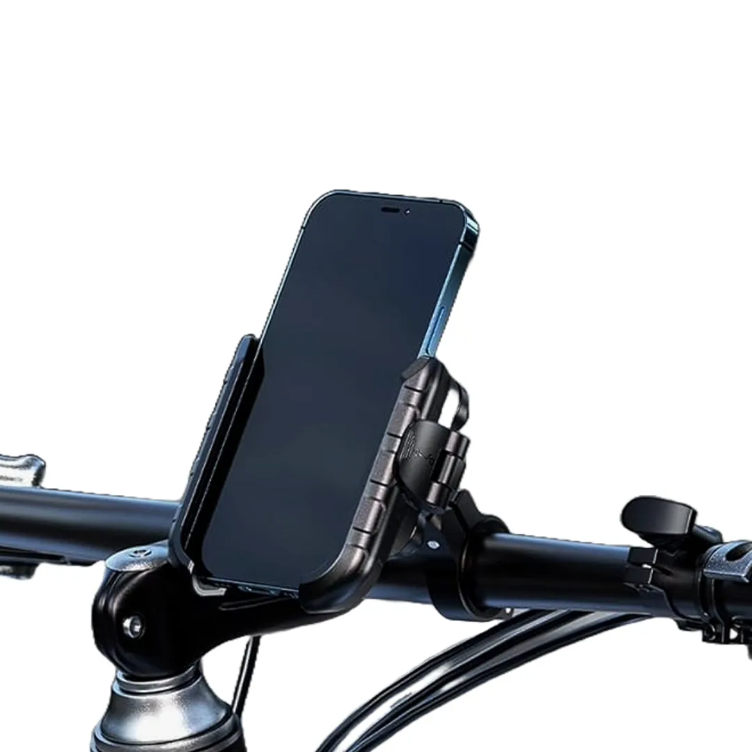 BOBO BM14 PRO Quick Release with Vibration Controller Waterproof Bike/Motorcycle/Scooter Mobile Phone Holder Mount, Ideal for Maps and GPS Navigation