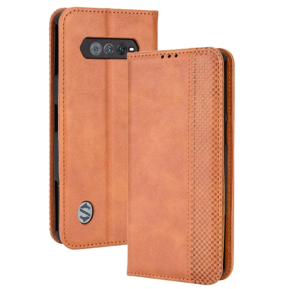 Bofink Vintage Xiaomi Black Shark 5 RS leather case - Brown