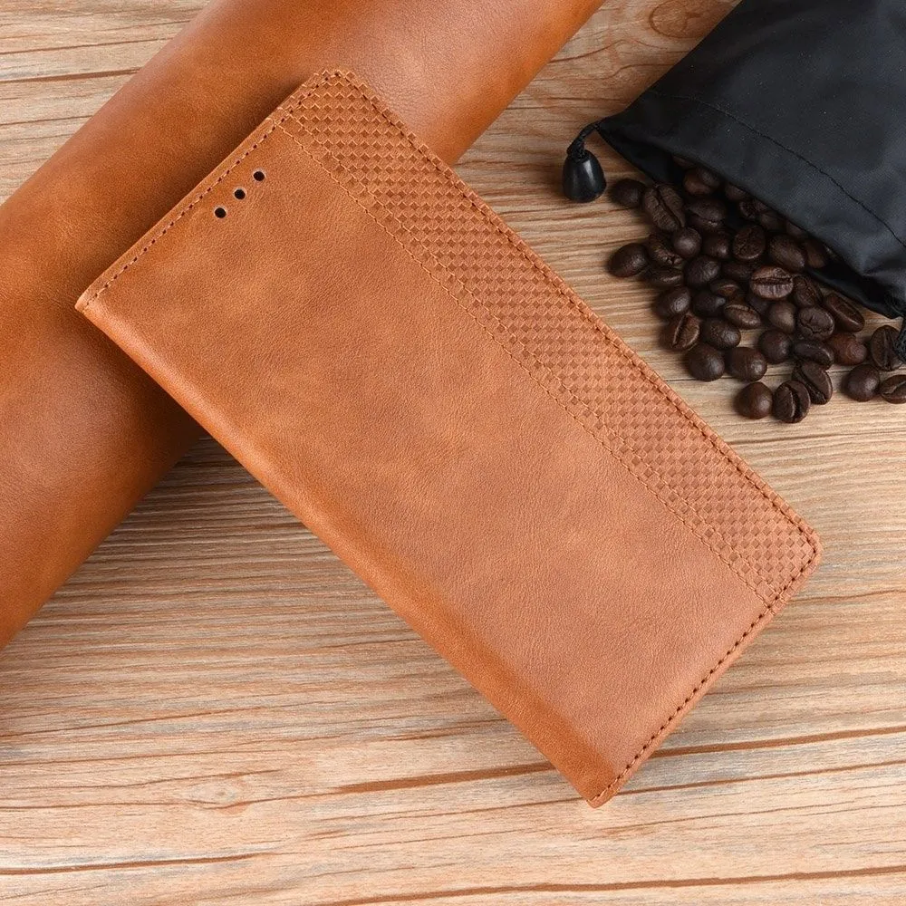 Bofink Vintage Xiaomi Redmi 10C leather case - Brown