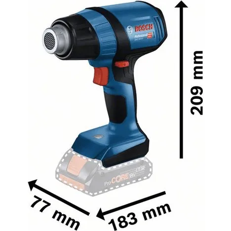 Bosch GHG 18V-50 Cordless Heat Gun 18V [Bare] (06012A6580)