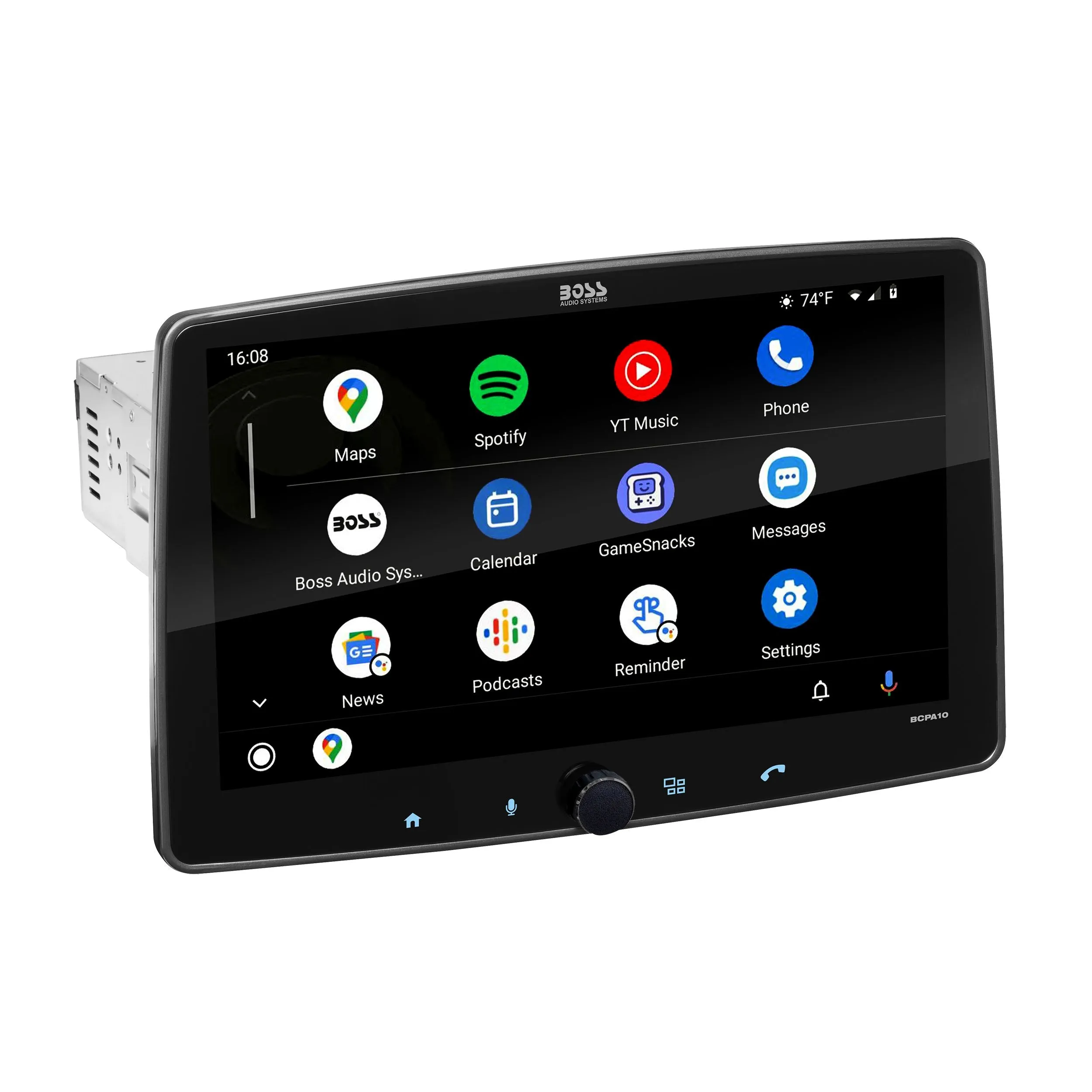 Boss BCPA10 - Multimedia Player (no CD/DVD) 10.1" Touchscreen, single Din