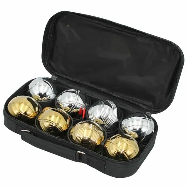 Buffalo Sports Metal Boule Bocce Set 8 Balls