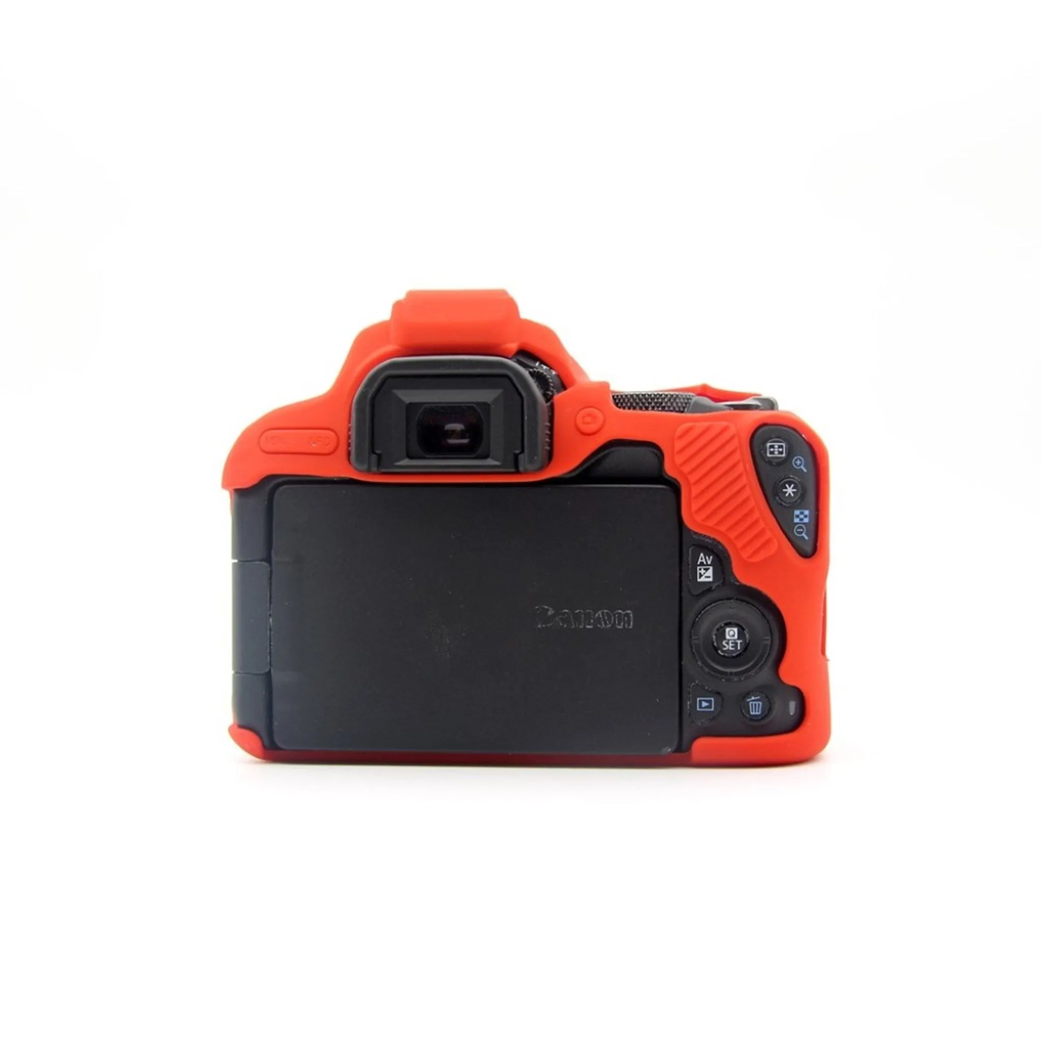 Canon EOS 200D soft silicone protective case - Red