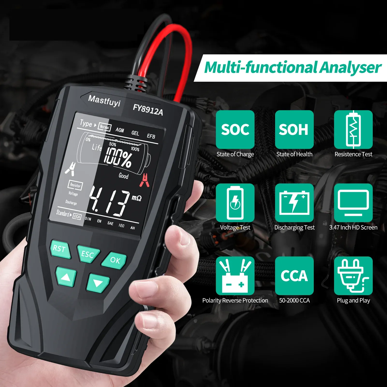 Car Battery System Tester