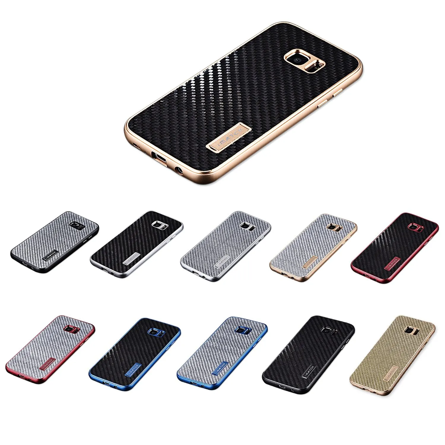 Carbon Fiber Series Samsung Galaxy Metal Case