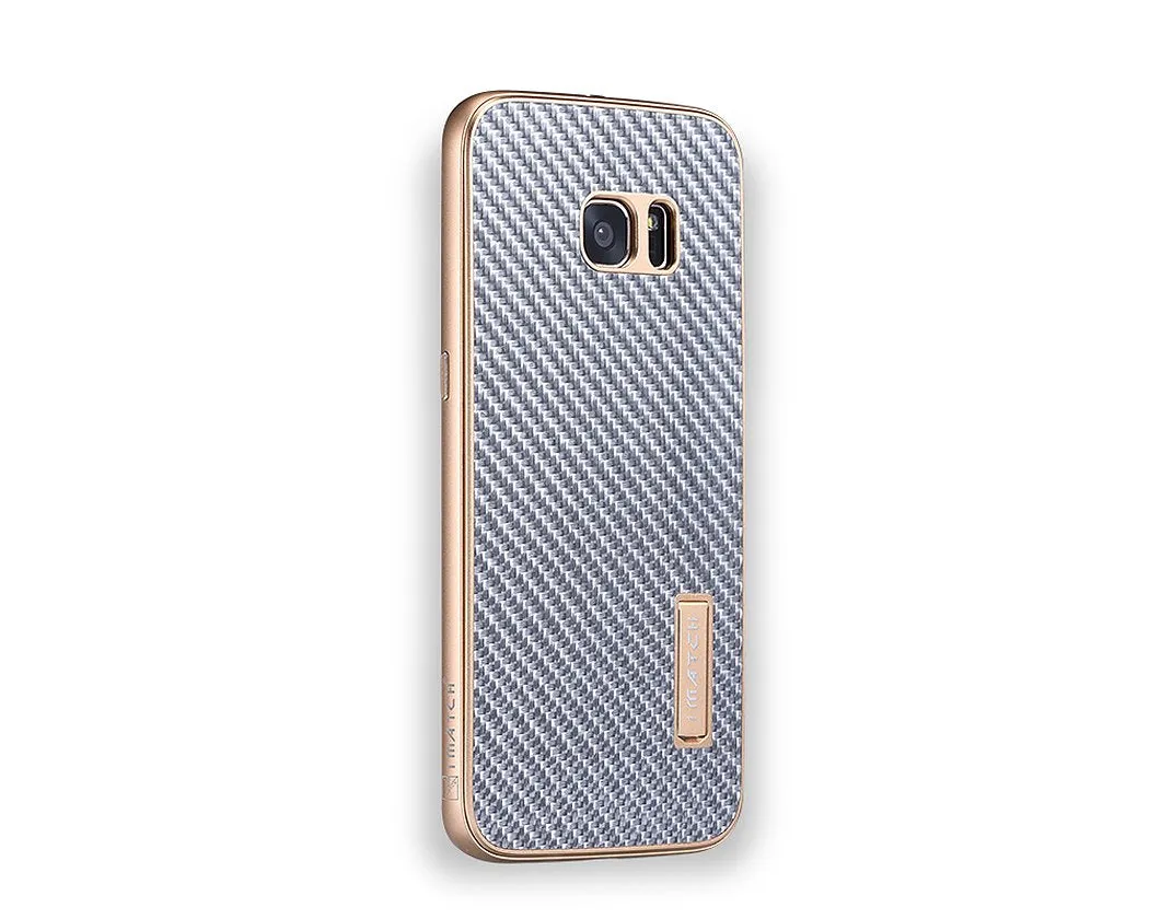 Carbon Fiber Series Samsung Galaxy Metal Case