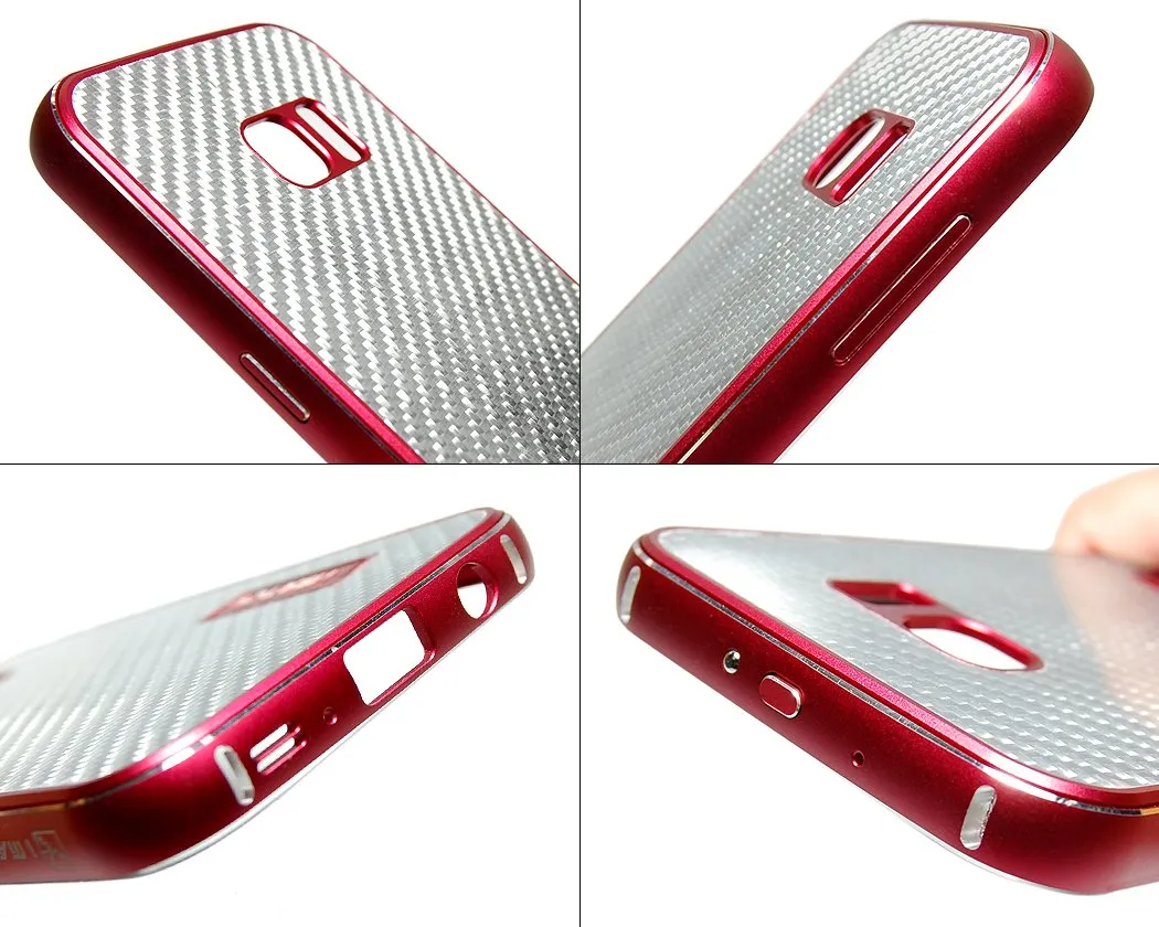 Carbon Fiber Series Samsung Galaxy Metal Case