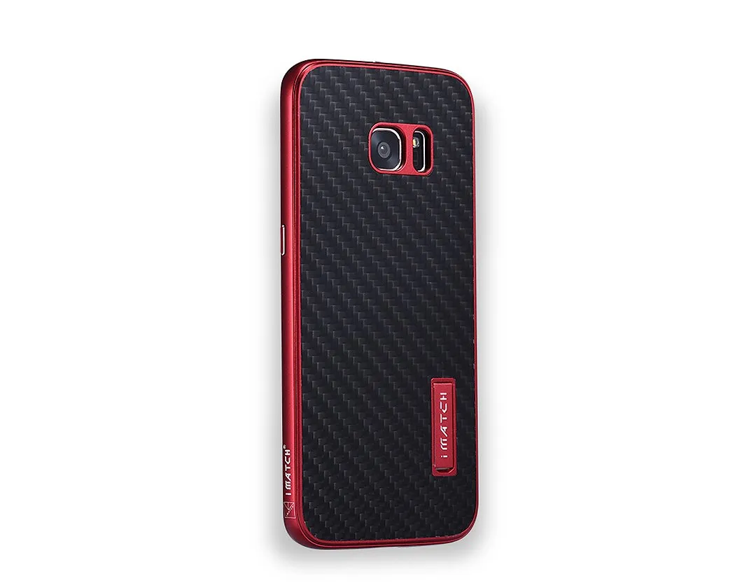 Carbon Fiber Series Samsung Galaxy Metal Case