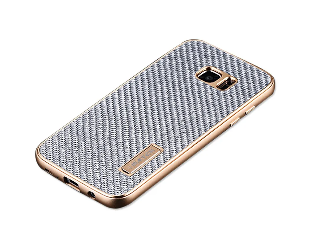 Carbon Fiber Series Samsung Galaxy Metal Case