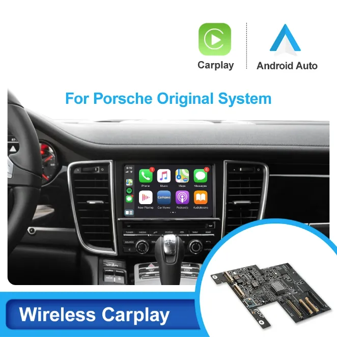 Carplay & AndroidAuto For Porsche