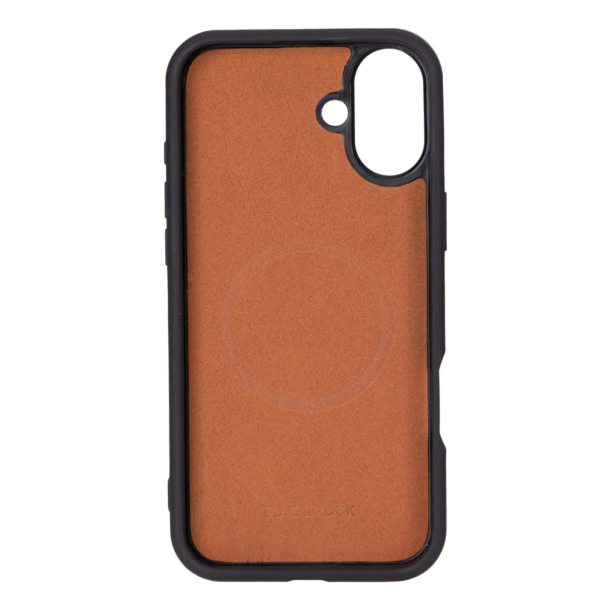 Carter iPhone 16 Plus Wallet Case, Pebble Black