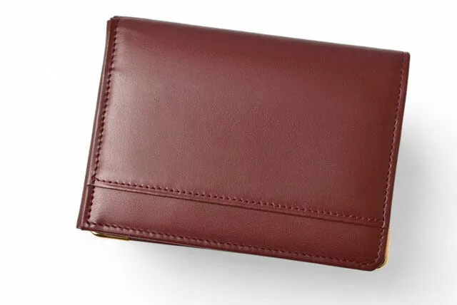 Cartier Leather Card Case Pass Holder